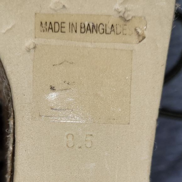 💞 8.5 | Call It Spring | Espadrille Tie-Up Open Toe & Ankle Wedge Heels - Picture 10 of 10